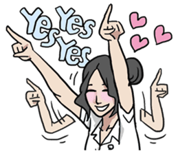 AsB - (ECG) Everyday College Girls sticker #6899876