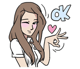 AsB - (ECG) Everyday College Girls sticker #6899877