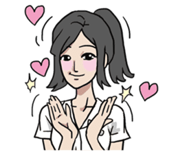 AsB - (ECG) Everyday College Girls sticker #6899878