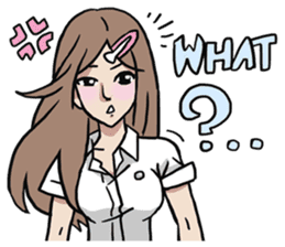 AsB - (ECG) Everyday College Girls sticker #6899884