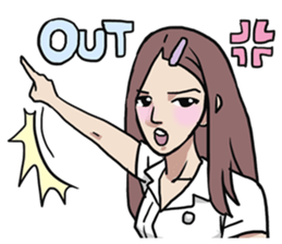 AsB - (ECG) Everyday College Girls sticker #6899885