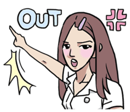 AsB - (ECG) Everyday College Girls sticker #6899885