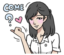 AsB - (ECG) Everyday College Girls sticker #6899888