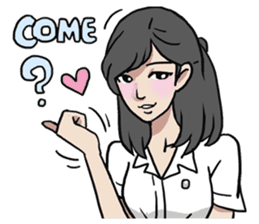 AsB - (ECG) Everyday College Girls sticker #6899888