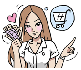 AsB - (ECG) Everyday College Girls sticker #6899889