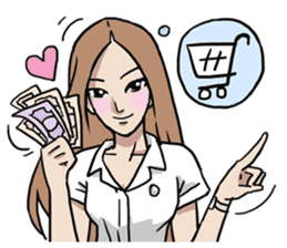 AsB - (ECG) Everyday College Girls sticker #6899889