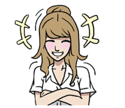 AsB - (ECG) Everyday College Girls sticker #6899892