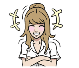 AsB - (ECG) Everyday College Girls sticker #6899892