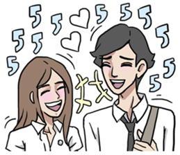 AsB - (ECG) Everyday College Girls sticker #6899895