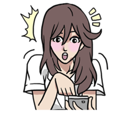 AsB - (ECG) Everyday College Girls sticker #6899904