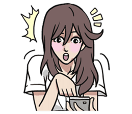 AsB - (ECG) Everyday College Girls sticker #6899904