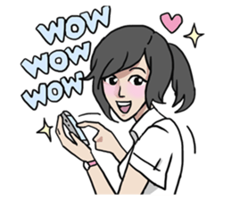 AsB - (ECG) Everyday College Girls sticker #6899906