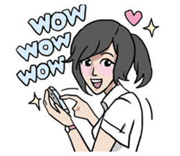 AsB - (ECG) Everyday College Girls sticker #6899906