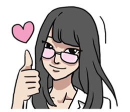 AsB - (ECG) Everyday College Girls sticker #6899907