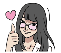 AsB - (ECG) Everyday College Girls sticker #6899907