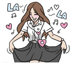 AsB - (ECG) Everyday College Girls sticker #6899908