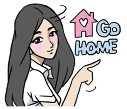 AsB - (ECG) Everyday College Girls sticker #6899909