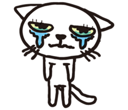 white cats of Yoshisyan sticker #6899939