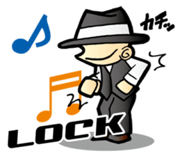Lockin' Dance Sticker sticker #6900207