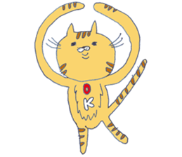 tora is wildcat sticker #6901003