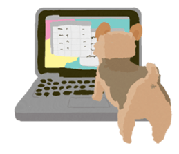 GET YORKIER!! sticker #6901309