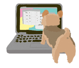 GET YORKIER!! sticker #6901309