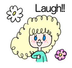 Easy English with Ms. Curly and the cats sticker #6901312