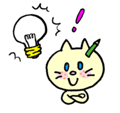 Easy English with Ms. Curly and the cats sticker #6901318