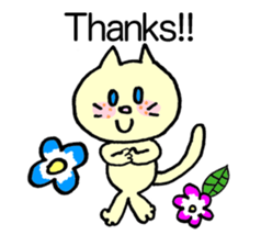 Easy English with Ms. Curly and the cats sticker #6901337