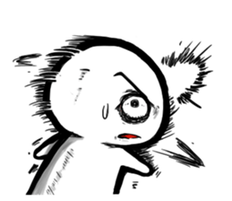 Round, square and little round sticker #6901556