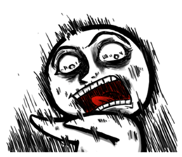 Round, square and little round sticker #6901558