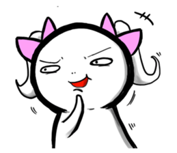 Round, square and little round sticker #6901575