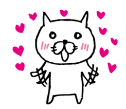 Paw of a kitty sticker #6901807