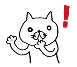 Paw of a kitty sticker #6901816