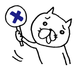 Paw of a kitty sticker #6901819