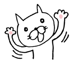 Paw of a kitty sticker #6901820