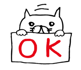 Paw of a kitty sticker #6901828