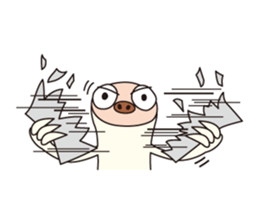 Workhorse of sloth sticker #6901839