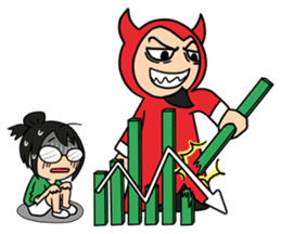 A little new investor sticker #6901963