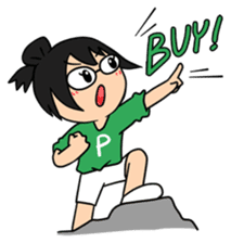 A little new investor sticker #6901967