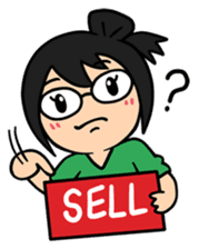 A little new investor sticker #6901973