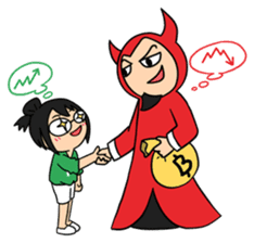 A little new investor sticker #6901982