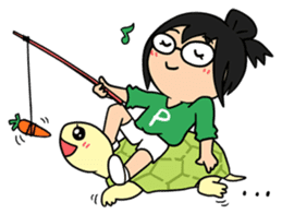 A little new investor sticker #6901983