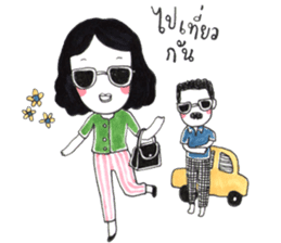 Happy mom by mamo sticker #6902819