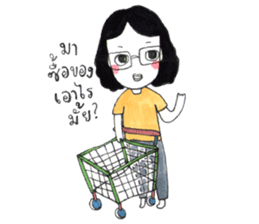 Happy mom by mamo sticker #6902821