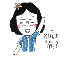 Happy mom by mamo sticker #6902824