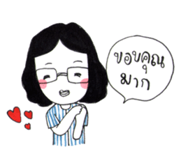 Happy mom by mamo sticker #6902825