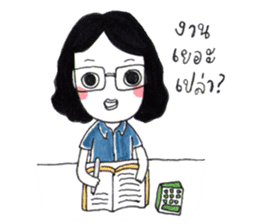 Happy mom by mamo sticker #6902826