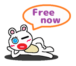 Zoo of cod roe lips sticker #6903073