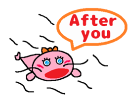 Zoo of cod roe lips sticker #6903080